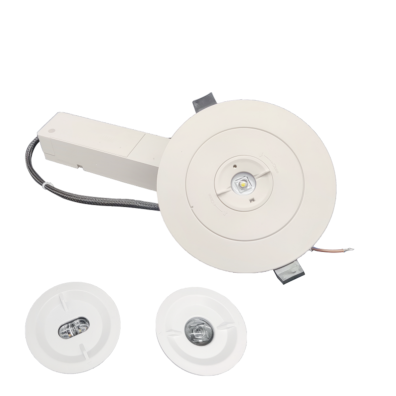 CR-7113 2W LED recessed  Lamp Emergency 3 hours with open and corridor lens Emergency Down Light