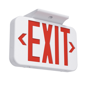 CR-7037 UL Approved Emergency LED Exit sign rechargeable wall , end and ceiling mounting exit light