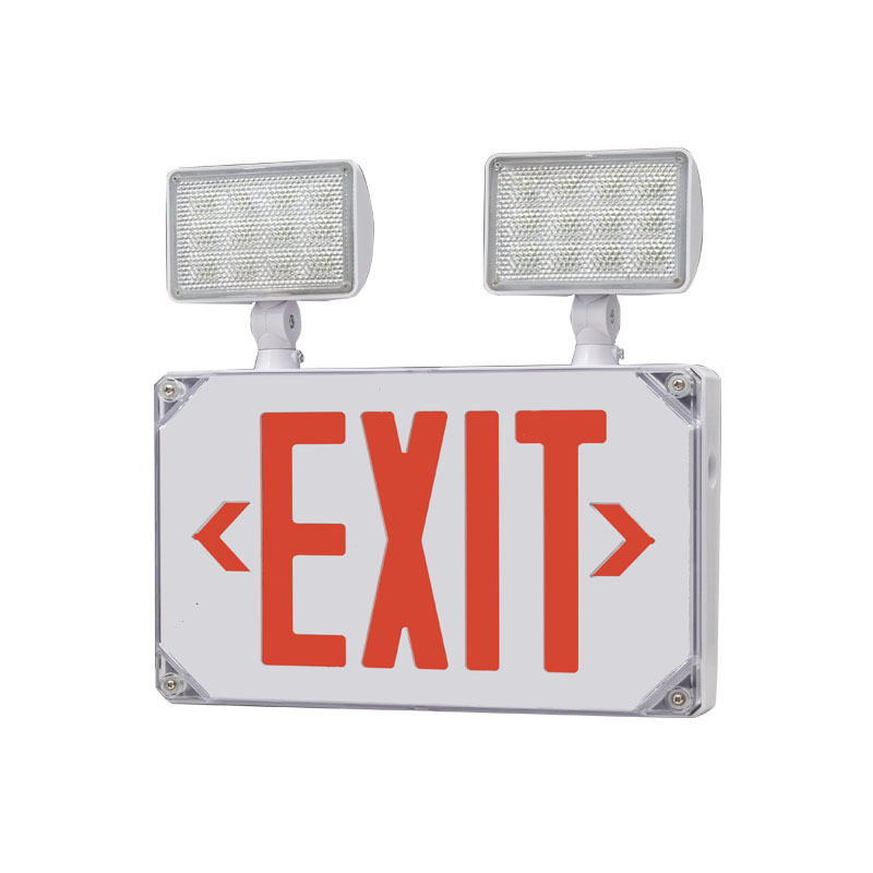 UL Listed CR-7111 IP65 Emergency Exit Light Sign Combo