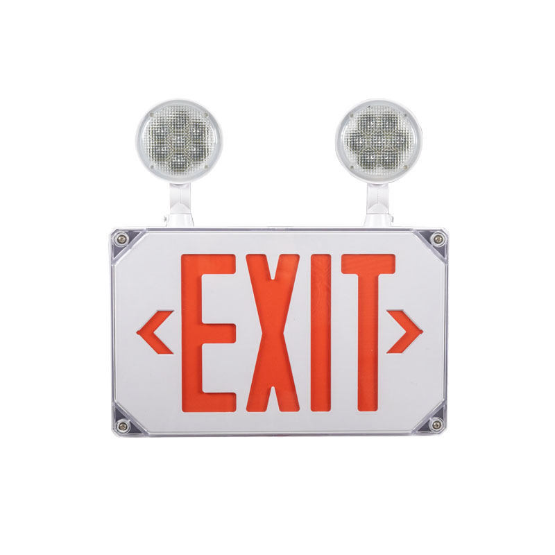 UL Listed CR-7111 IP65 Emergency Exit Light Sign Combo