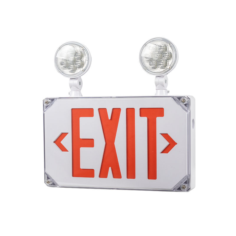 UL Listed CR-7111 IP65 Emergency Exit Light Sign Combo