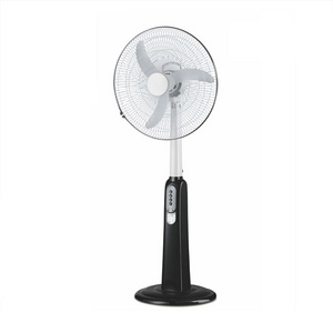 CHANGRONG Rechargeable Electric 16 Inch Standing Fan Cheap Price Low industrial Floor Soundless Retro Home Fan