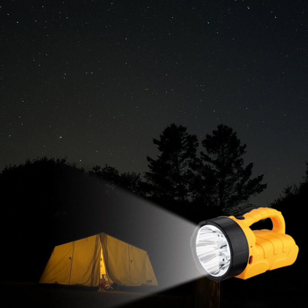 CHANGRONG Rechargeable LED Torch Multi-Functional Camping Light Waterproof Outdoor Spotlight Searchlight Lightweight Flashlight