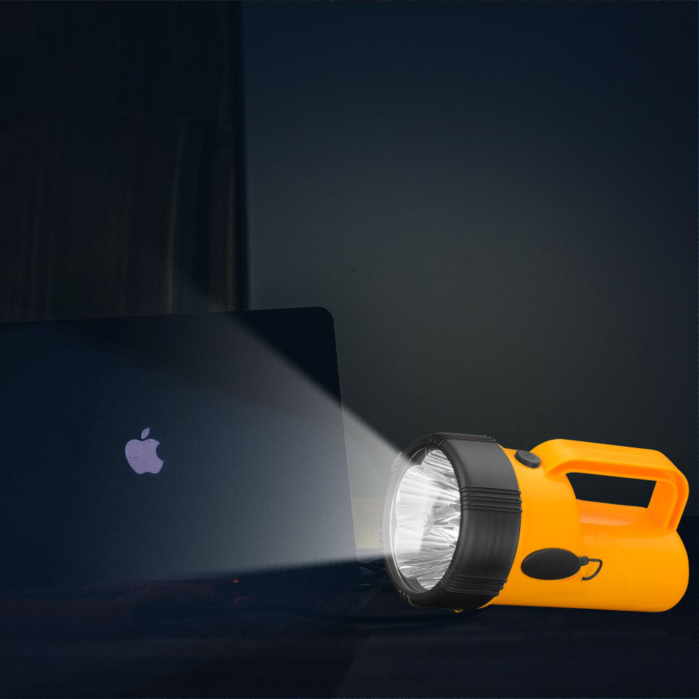 Portable LED spot Flashlight Rechargeable search light outdoor emergency torch light