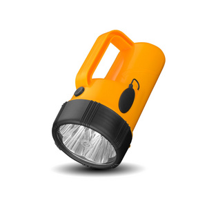 Portable LED spot Flashlight Rechargeable search light outdoor emergency torch light