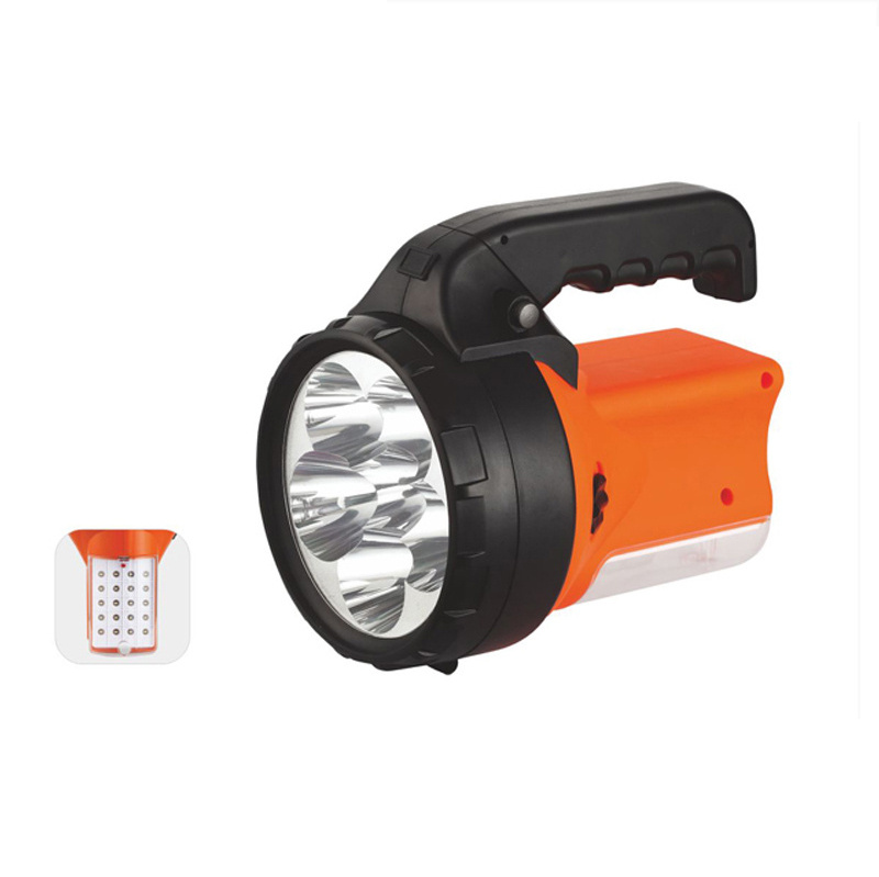 Powerful Rechargeable LED Waterproof Hand Crank Flashlight Torch