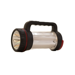 High-quality LED Torch - 5W Main Light with 54-LED 3-side Light - 3600mah 10 Camping Rechargeable Battery Lithium Battery 60 ABS