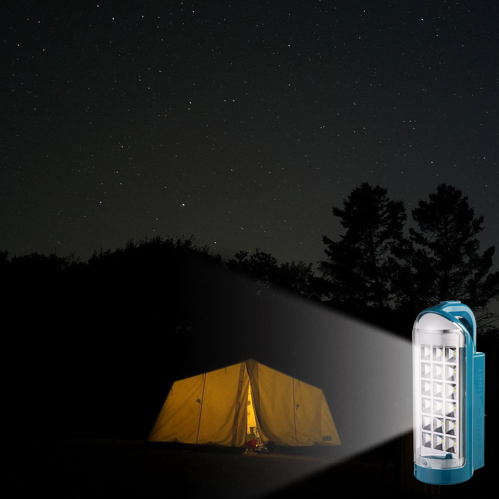 Wholesale High Power 24 led Portable Rechargeable LED  Emergency battery lantern camping tent lights for outdoor