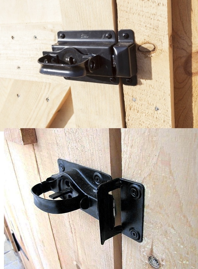 China Manufacturer Antique Door Shed & Barn Door Latch for Swinging Door with D-Handle