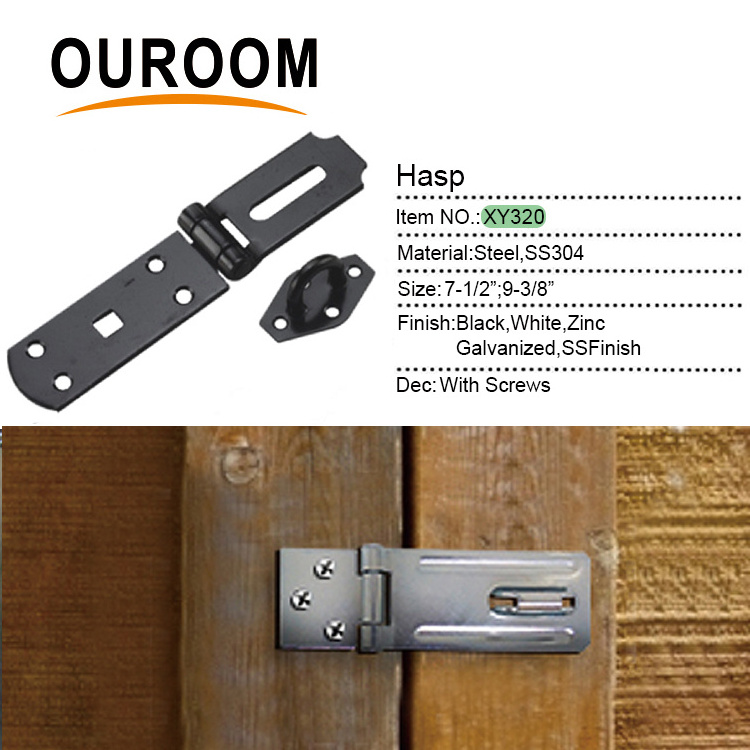 Wholesale Stainless Steel Security Heavy Duty Padlock Hasp Staple Hinge