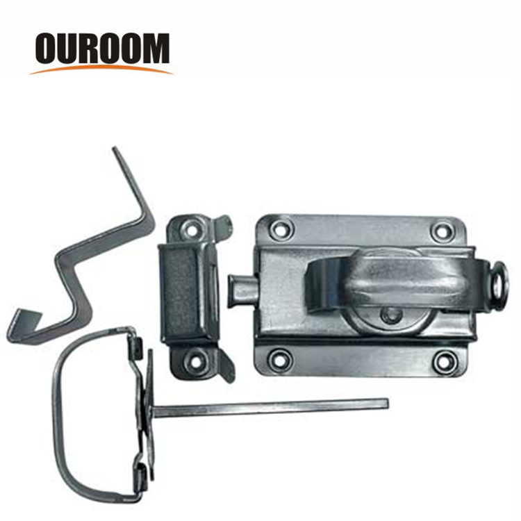 Chinese Factory Made Shed Stainless Steel swing door latch Door Bolt Gate Latches Lock Farm door hardware