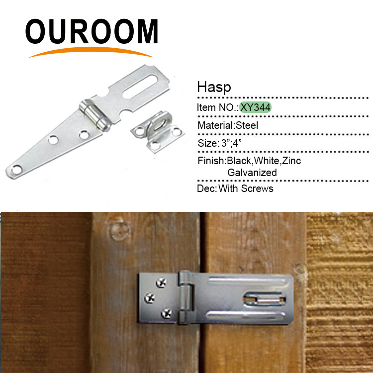 High Quality  Padlock Security Heavy Duty Hasp And Staple Lock for Cabinet