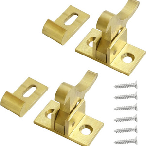 Brass Heavy Duty Elbow Latch Window Cabinet Door Latch for Home Office Cabinet Doors&Window