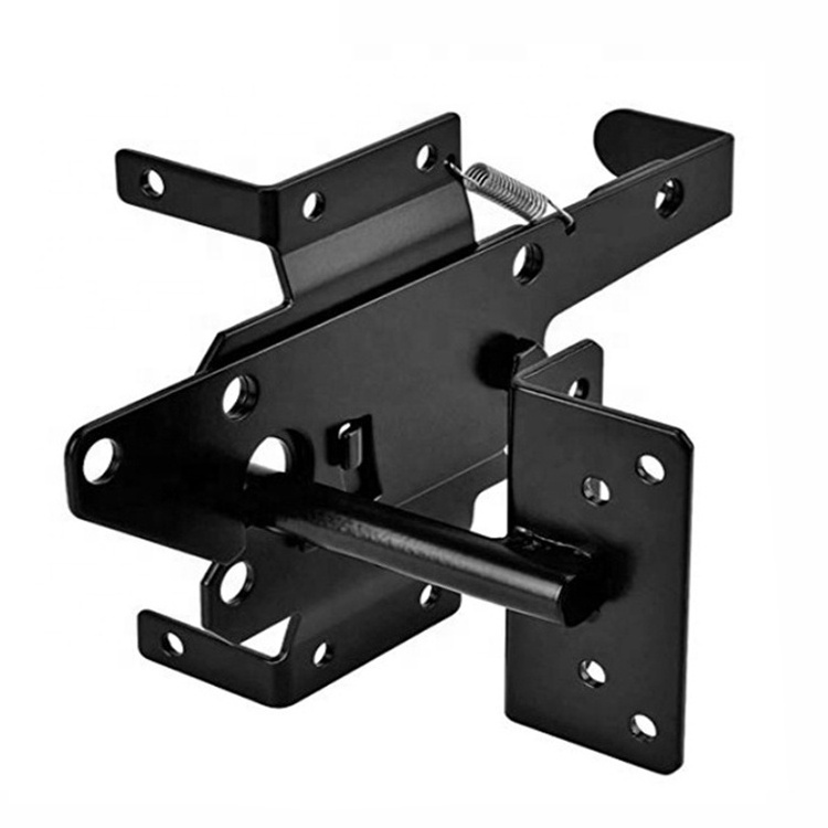 Self Closing Safety Pool Fences Spring Latch Lock Kit Wood Fence Latch Vinyl Stainless Steel Hatchet Fence Gate Latch