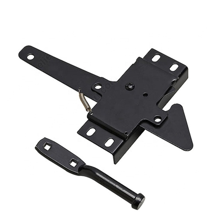 Garden Pool Gate Spring Latch Kit Wood Fence Vinyl Stainless Steel Hatchet Fence Latch Gate