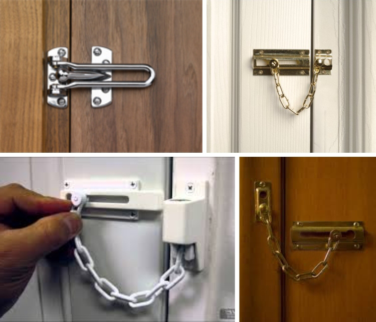 Security Door Chain Guards