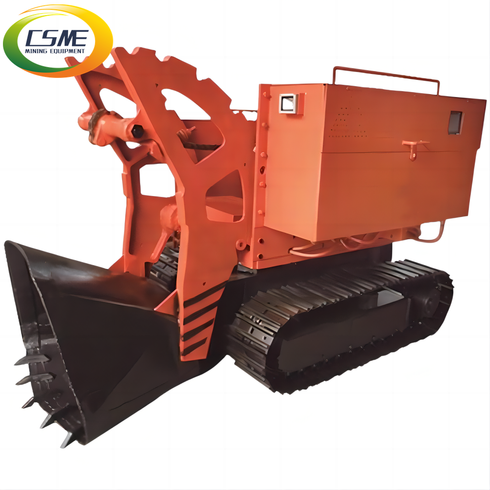 Mining Rock Loader, Electric Tunnel Mucking Machine