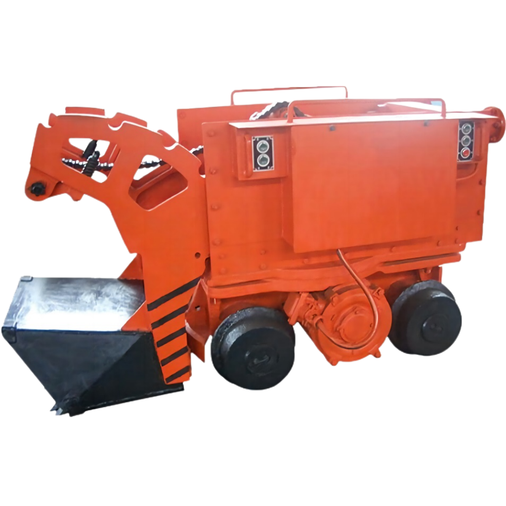 Mining Rock Loader, Electric Tunnel Mucking Machine