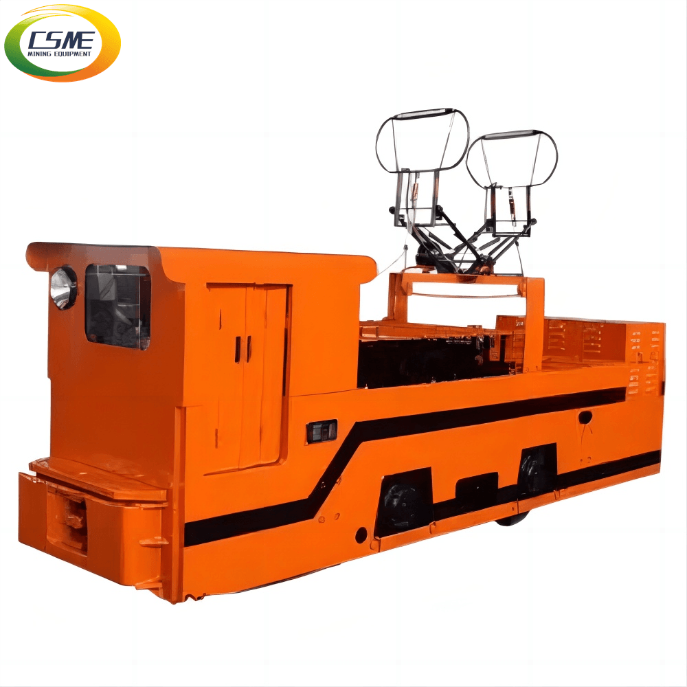 Train railway passenger explosion-proof  mining electric traction locomotive for mine use