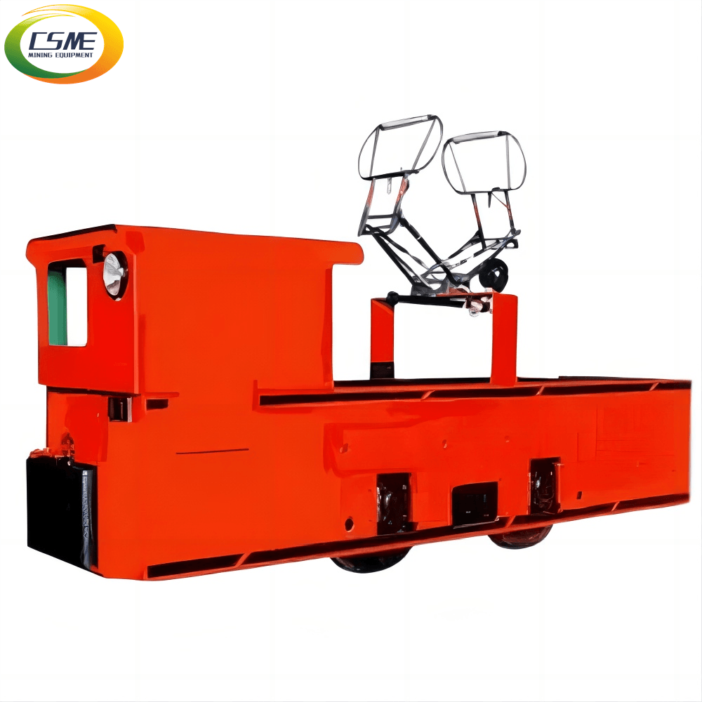 Train railway passenger explosion-proof  mining electric traction locomotive for mine use