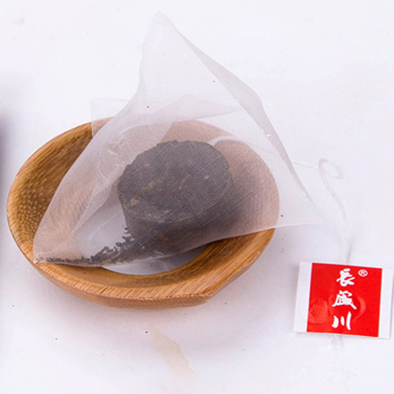 Chinese black tea round shape tea 4g with biodegradable tea bag easy brew