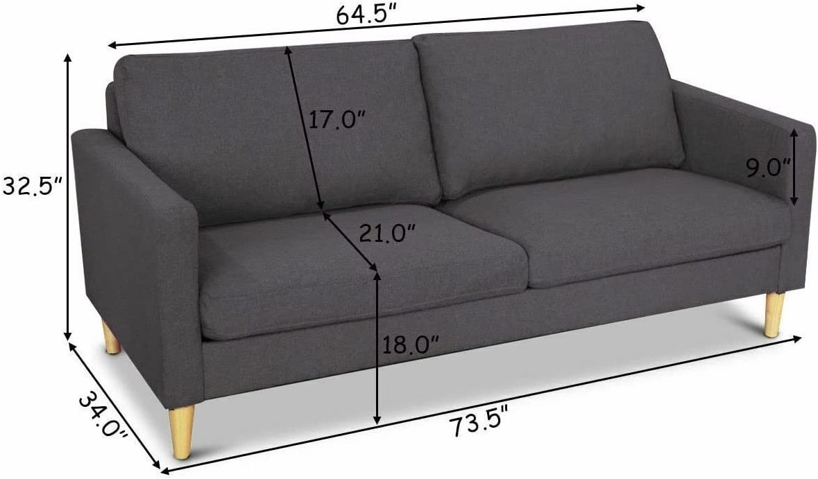 High Quality Living Room Memory Foam Couch Futon Sofa Bed