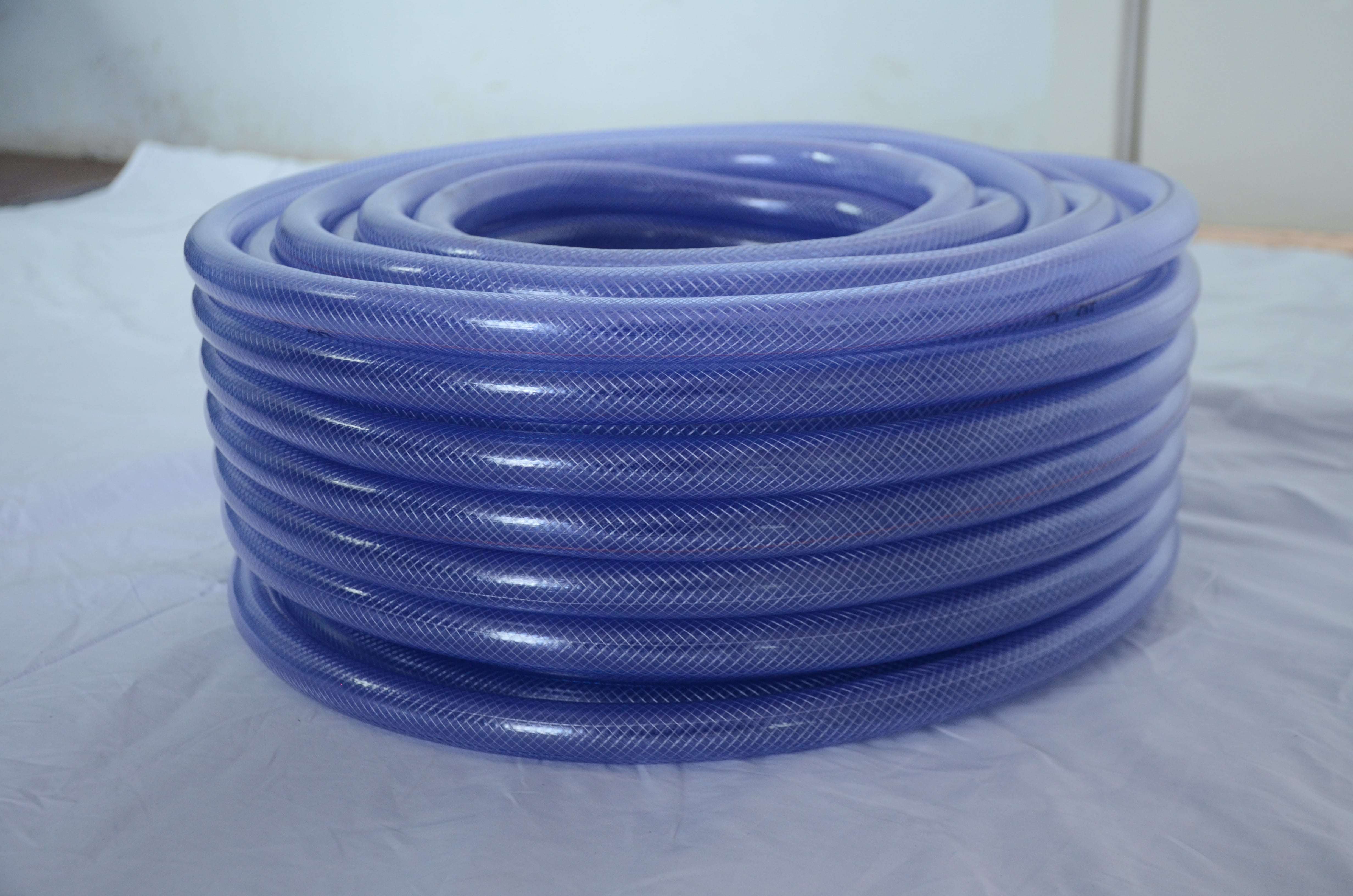 Flexible PVC Nylon Braided Hose Pipe fiber net hose