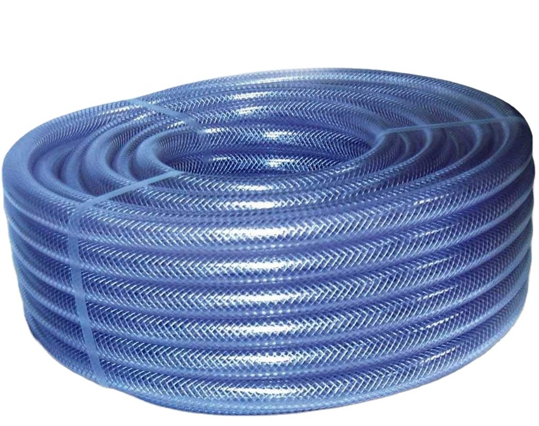 Flexible PVC Nylon Braided Hose Pipe fiber net hose