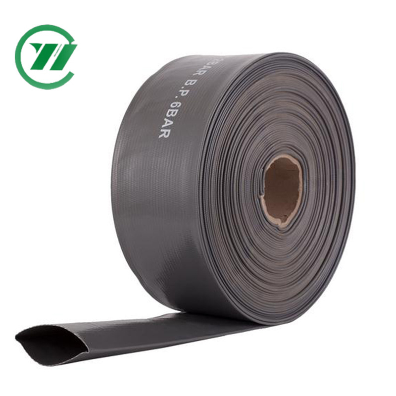 Three Layer Fuel NBR Rubber PVC Layflat Fire Hose