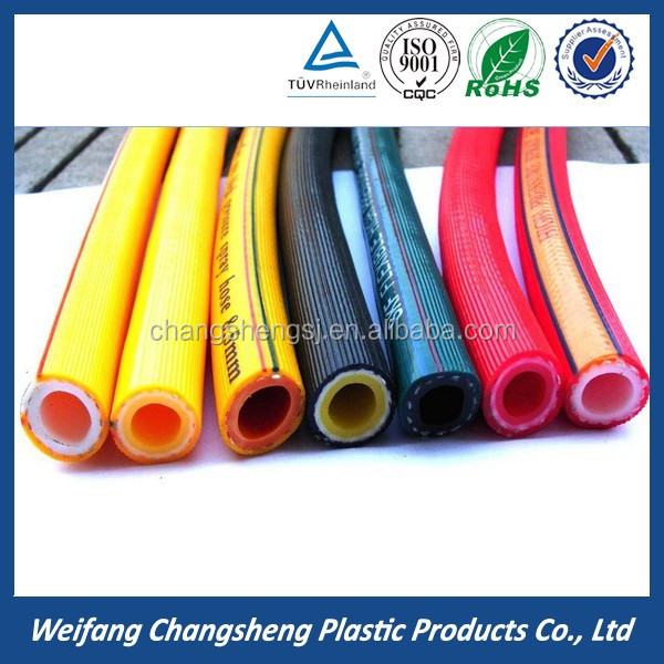 Factory High Quality Braided Natural Flexible Gas Hose Low Pressure Propane PVC Gas Cooker Hose Pipe PVC Gas Flexible Hose