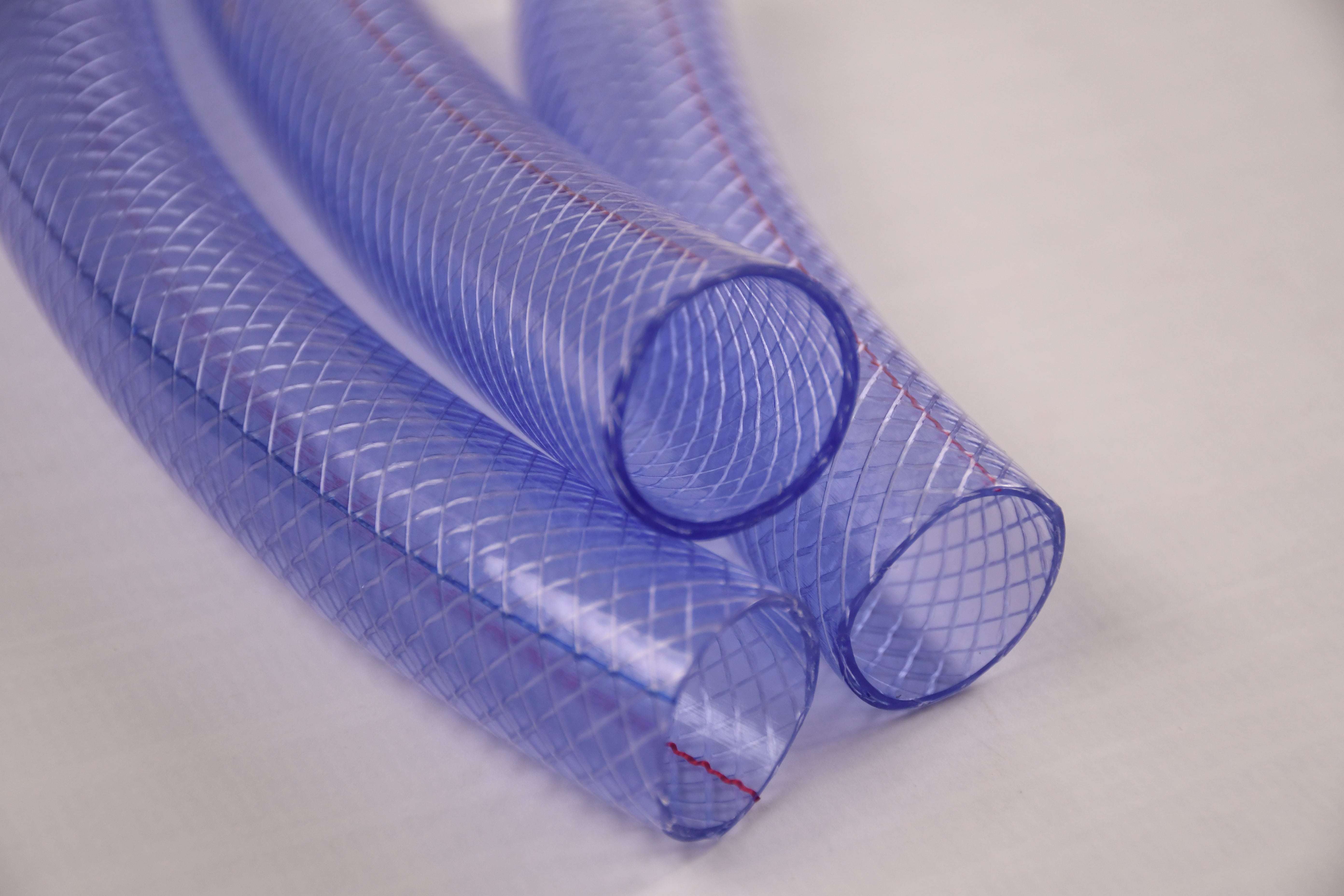 Flexible PVC Nylon Braided Hose Pipe fiber net hose