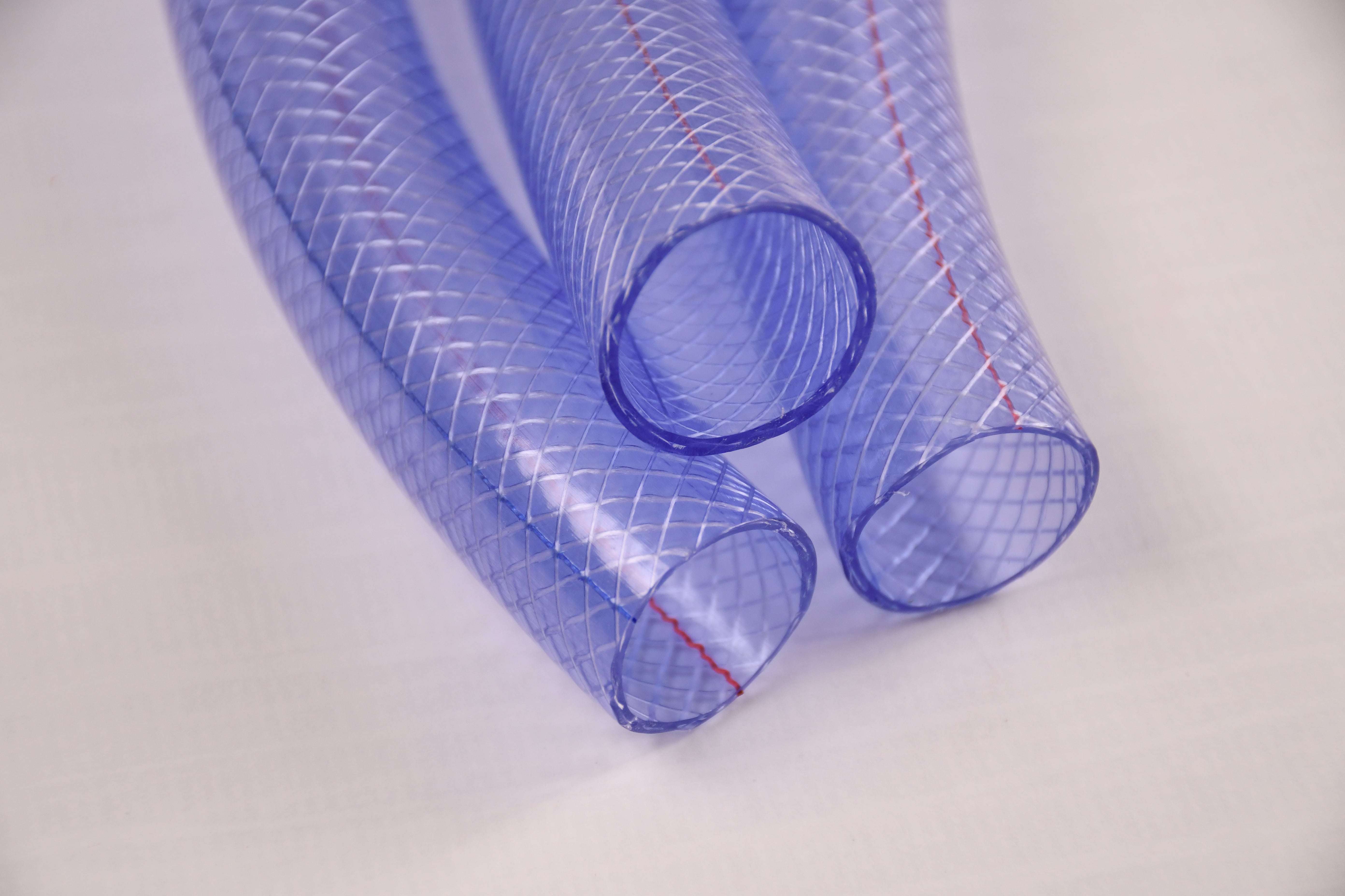 Flexible PVC Nylon Braided Hose Pipe fiber net hose