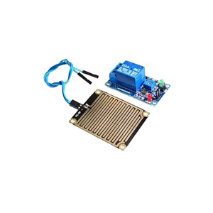 12v Raindrop Controller Module With Relay Leaf Humidity Waterless Switch