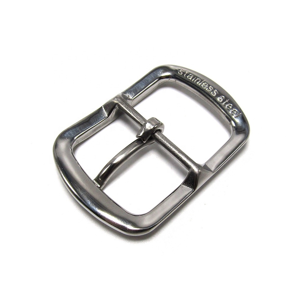 Wholesale Belt Accessories 40mm Metal Stainless Steel Belt Buckles Pin Buckle For Men Belt