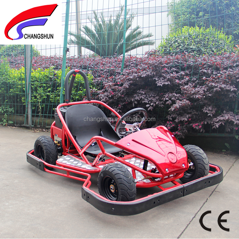 2021 New Mini Racking Electric Go Kart Differential Brushless Motor Shaft Driving Kids 2 seat racing go kart