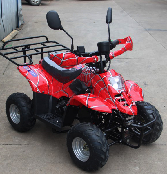 New Arrival Latest Design gas power 125cc ATV Bike 4 Wheeler ATV Quad with 6 inch tyre