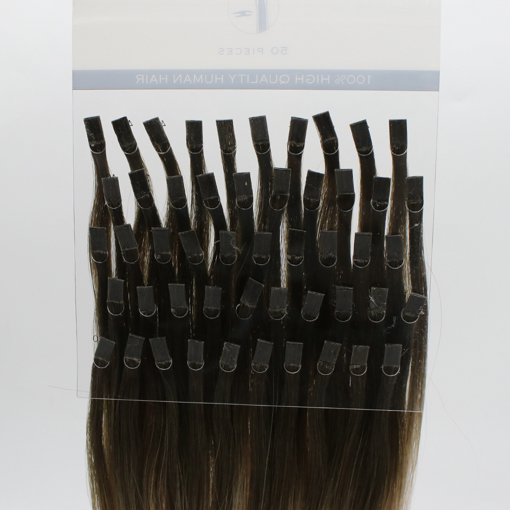 Changshunfa Wholesale Human hair extension Flat Tip Italy Keratin Prebonded Hair Extensions Flat Tip Hair