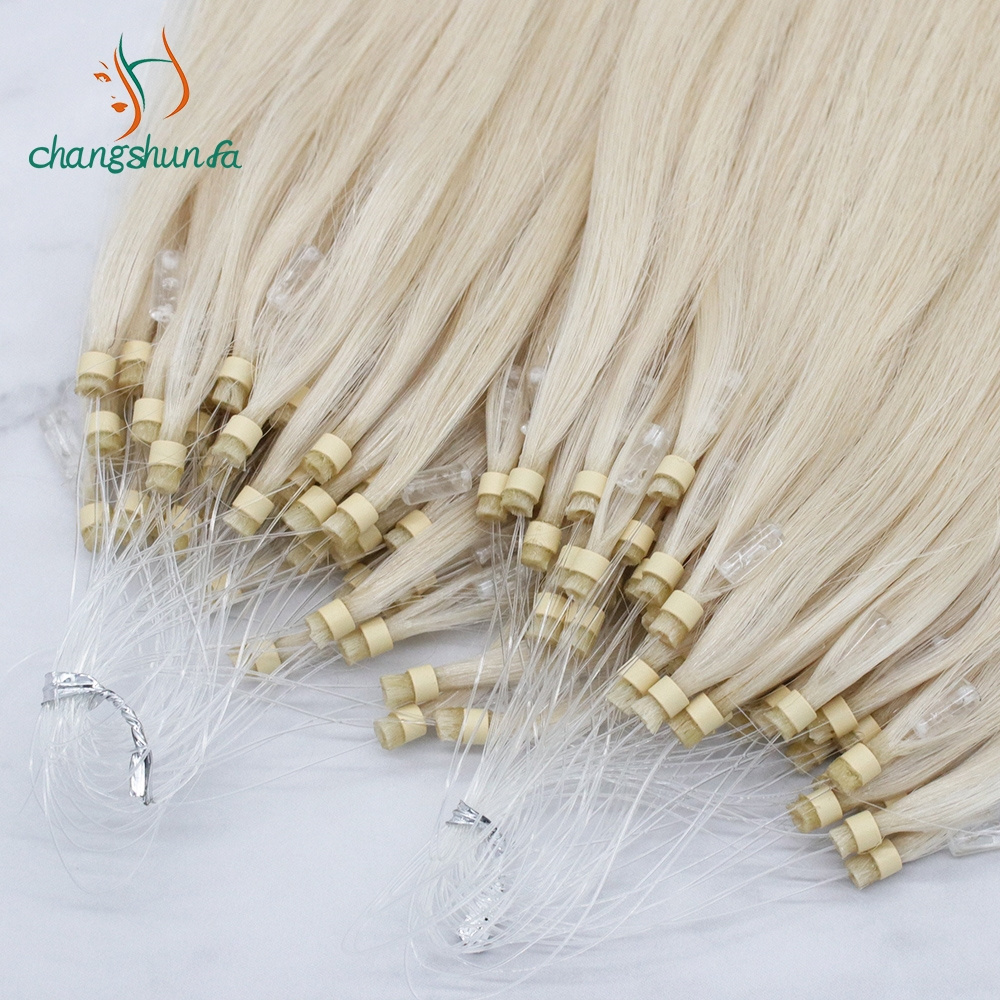 Changshunfa Nano Micro Ring Human Hair Micro Loop Links Hair Extensions