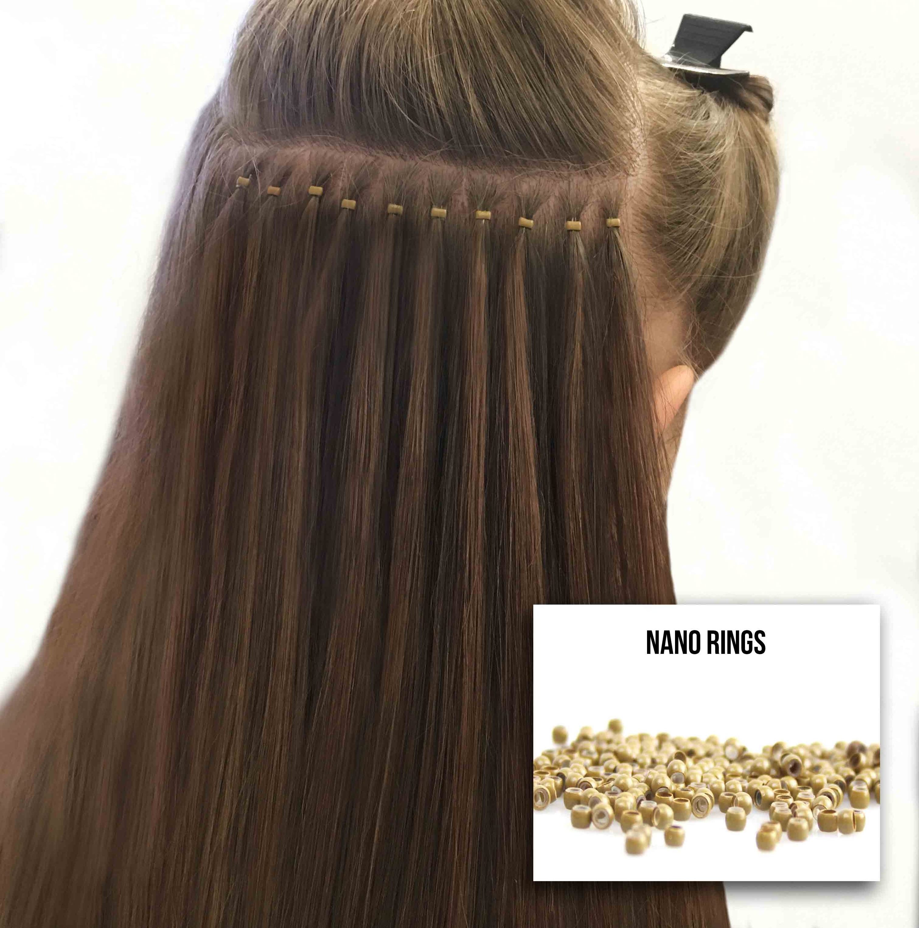 Changshunfa Nano Micro Ring Human Hair Micro Loop Links Hair Extensions