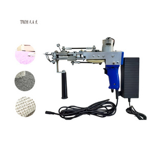 High speed ak-1 ak-2 loop 2 in 1 cut and loop rug tufting gun carpet weaving machine