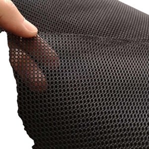 Polyester single layer mesh cloth Seat bags Soft and hard adjustable 100 polyester mesh cloth