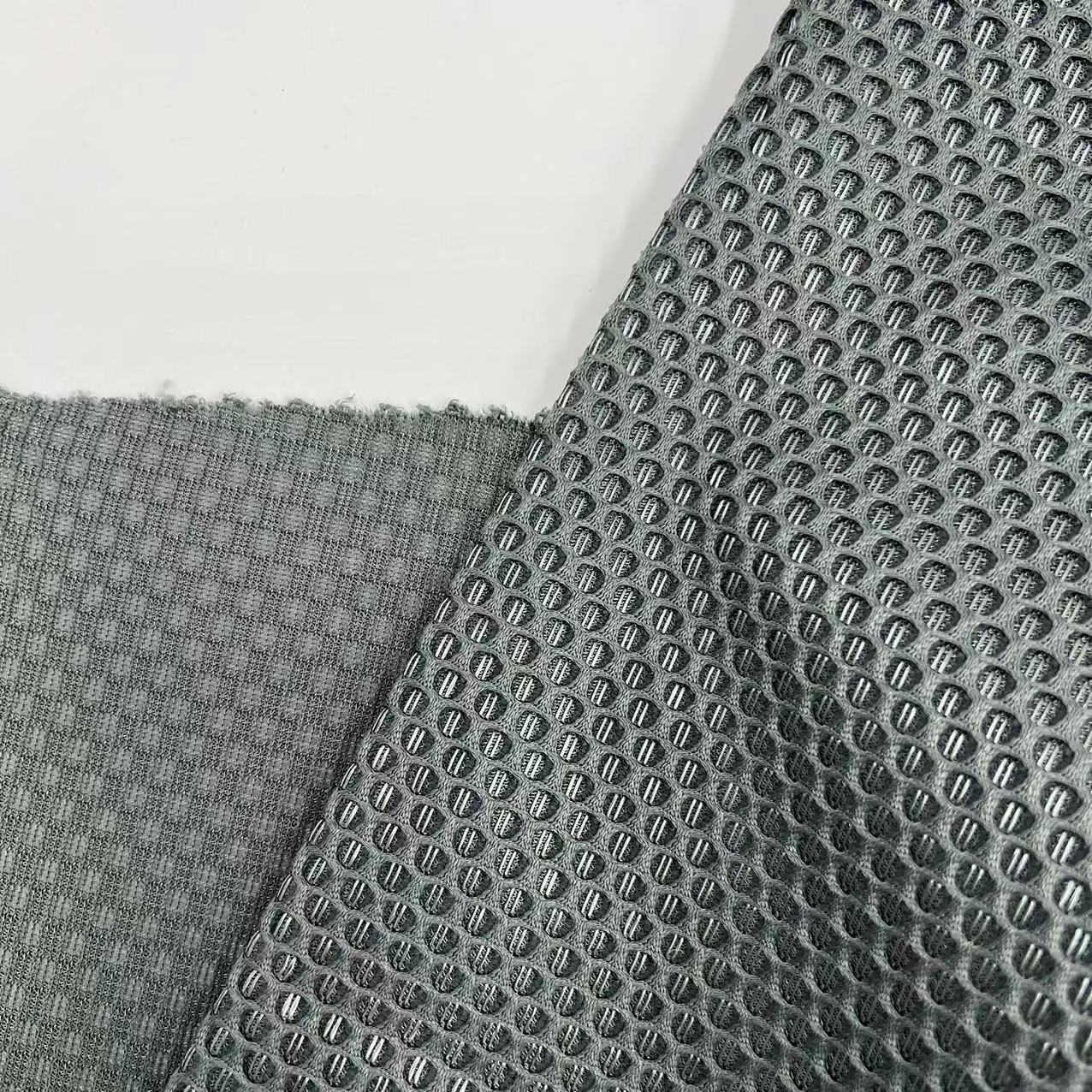 chair cushion medical mat mattress shoes lining fabric big hole mesh breathable 3d air fabric