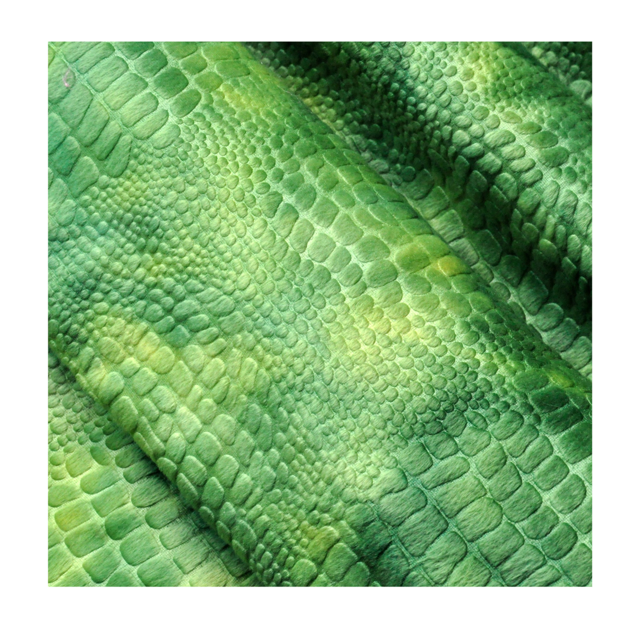 boa skin plush fabric embossed