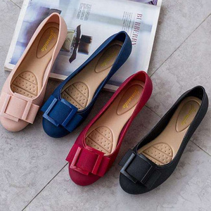 Spring Autumn Wholesale Foldable Soft Buckle Design Loafer Ballet Flats Loafers Women Doll Shoes For Women Flat Girls Ladies