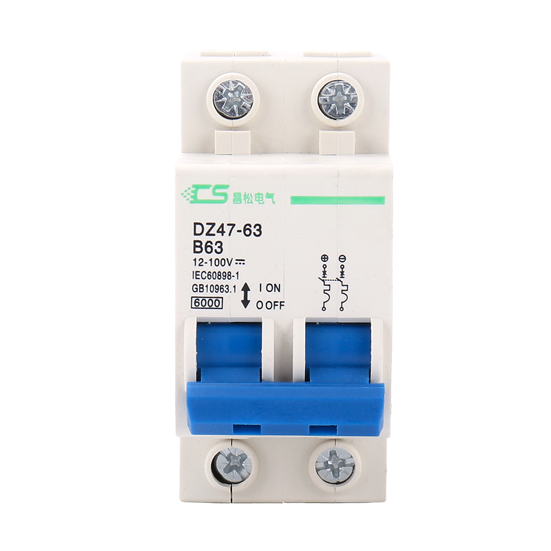 CNCSGK DZ47-63 1 2 3 4 pole MCB switch 1 2 3 4 6 10 16 20 25 32 40 50 63 amp dc ac electrical mini miniature circuit breakers