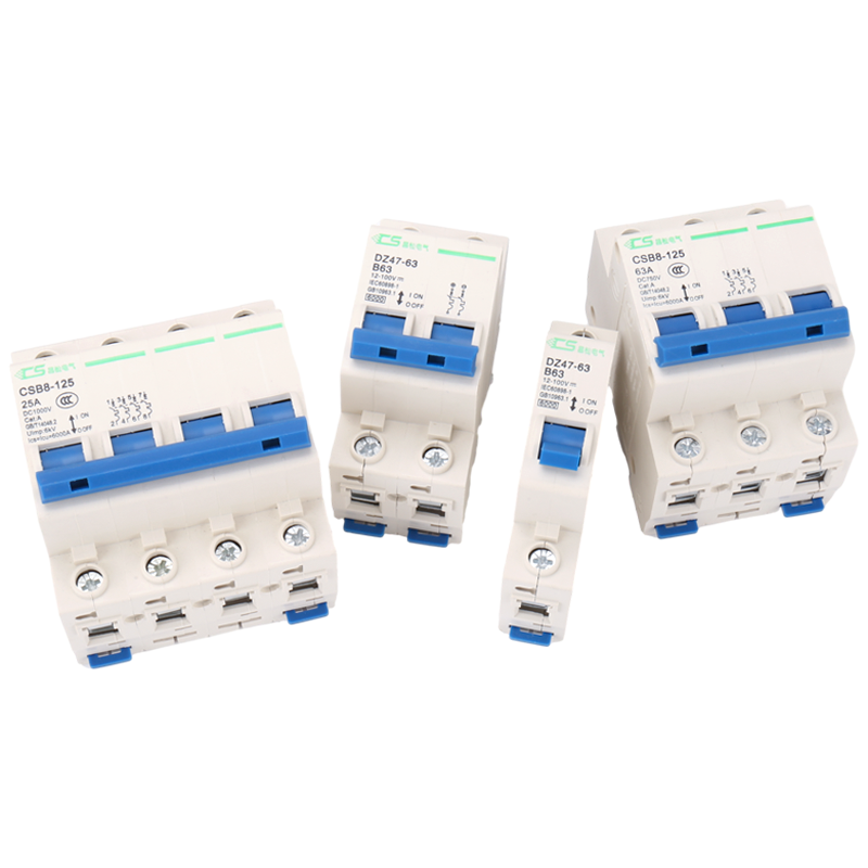 CNCSGK DZ47-63 1 2 3 4 pole MCB switch 1 2 3 4 6 10 16 20 25 32 40 50 63 amp dc ac electrical mini miniature circuit breakers