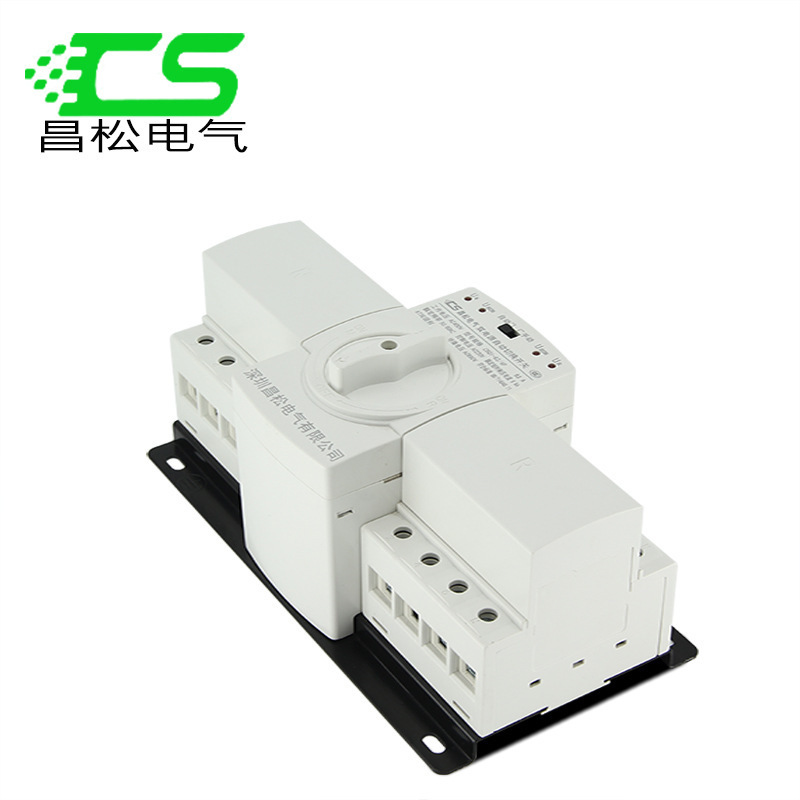 Manual Electrical Changeover Single Phase Ats Dual Power Automatic Transfer Switch For Generator