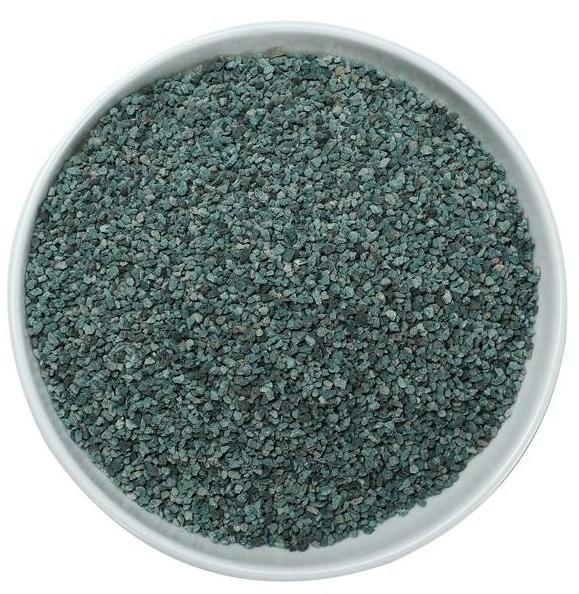 Green zeolite particles and green zeolite sand used for horticultural cultivation to improve soil with clinoptilolite powder