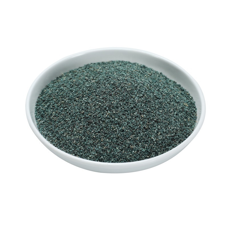 Green zeolite particles and green zeolite sand used for horticultural cultivation to improve soil with clinoptilolite powder