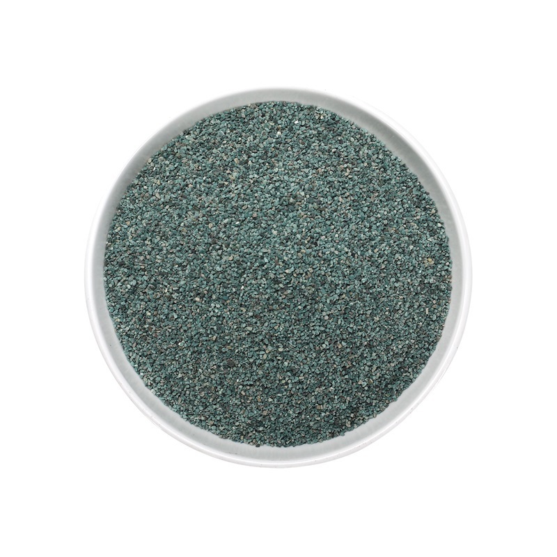 Green zeolite particles and green zeolite sand used for horticultural cultivation to improve soil with clinoptilolite powder